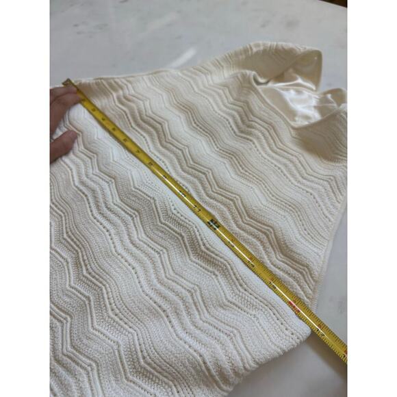 Ralph Lauren Collection Sleeveless Sweater Dress Midi Lux Cream Knit $2490 L NWT - Picture 13 of 16